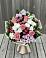 Букет цветов из: Альстромерии, Гвоздики, Розы и Хризантемы в Заволенье