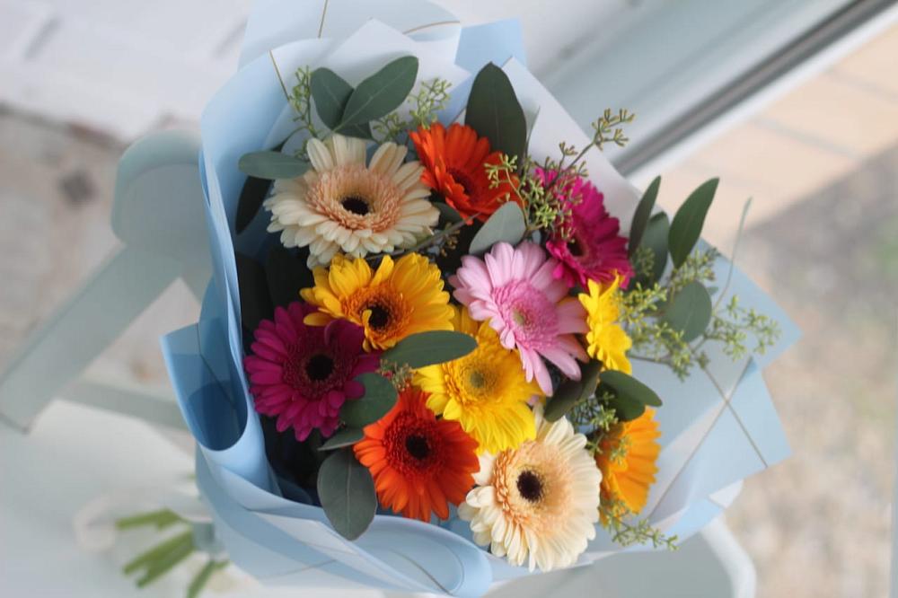 Букет цветов из: Герберы в Заволенье