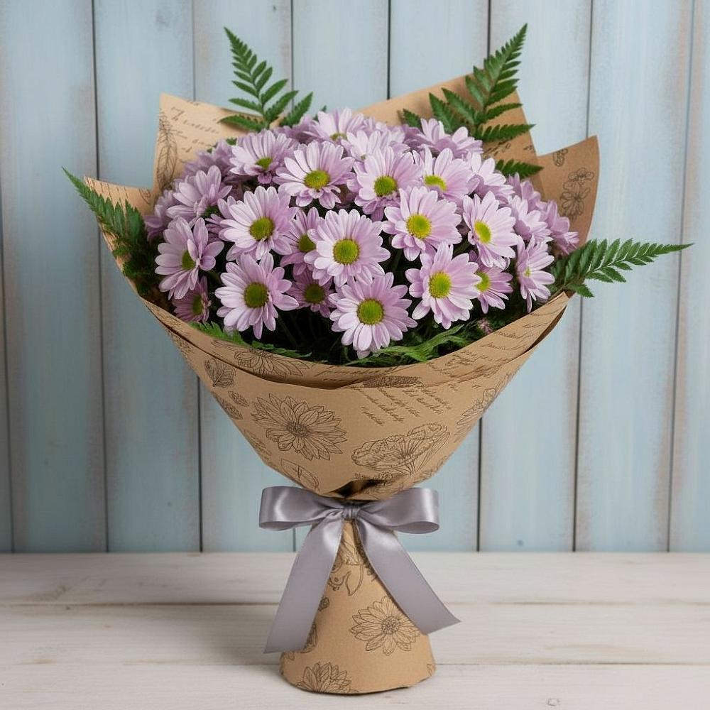 Букет цветов из: Хризантемы в Заволенье