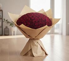 Букет 101 Красная роза в Заволенье