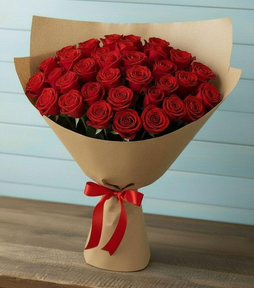 Букет Красные розы Милано в Заволенье