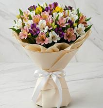 Букет цветов из:  Альстромерии в Заволенье