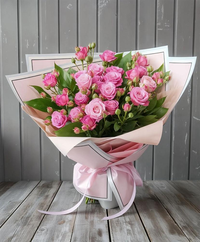 Букет Розовый кустик в Заволенье