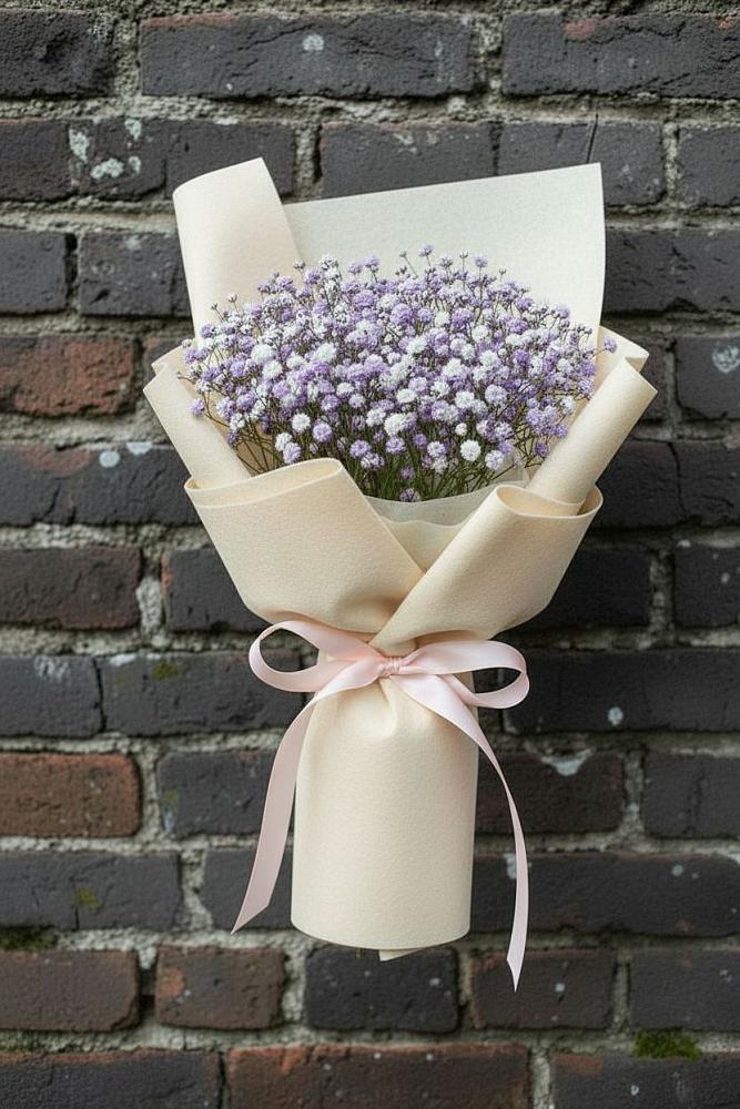 Букет цветов из: Гипсофила в Заволенье