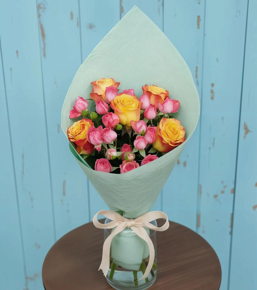 Букет цветов из: Розы в Заволенье