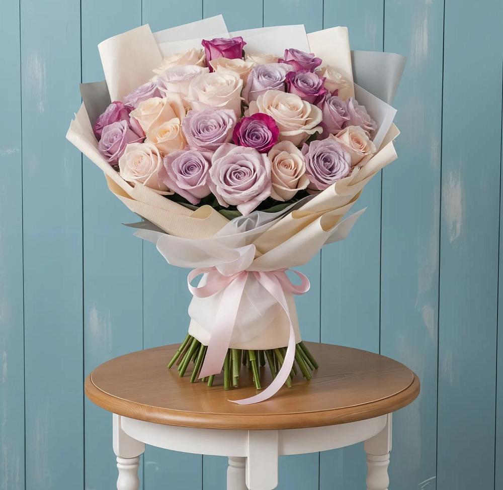 Букет цветов из: Розы в Заволенье