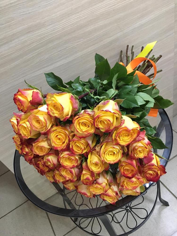 Букет Желтые розы в Заволенье