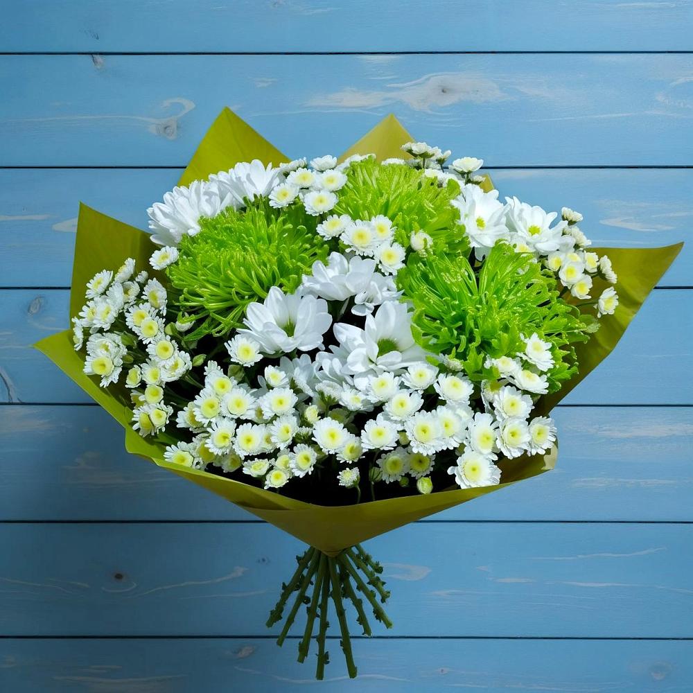 Букет цветов из: Хризантемы в Заволенье