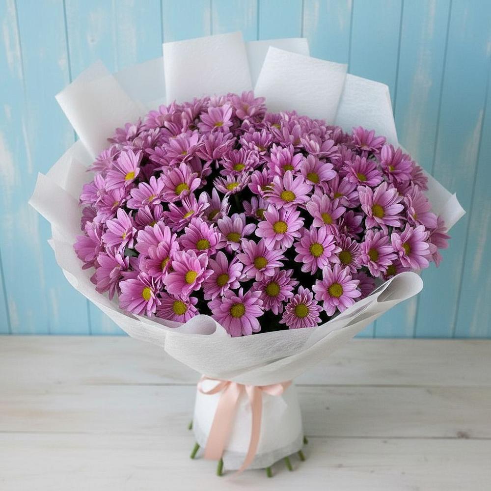 Букет цветов из: Хризантемы в Заволенье