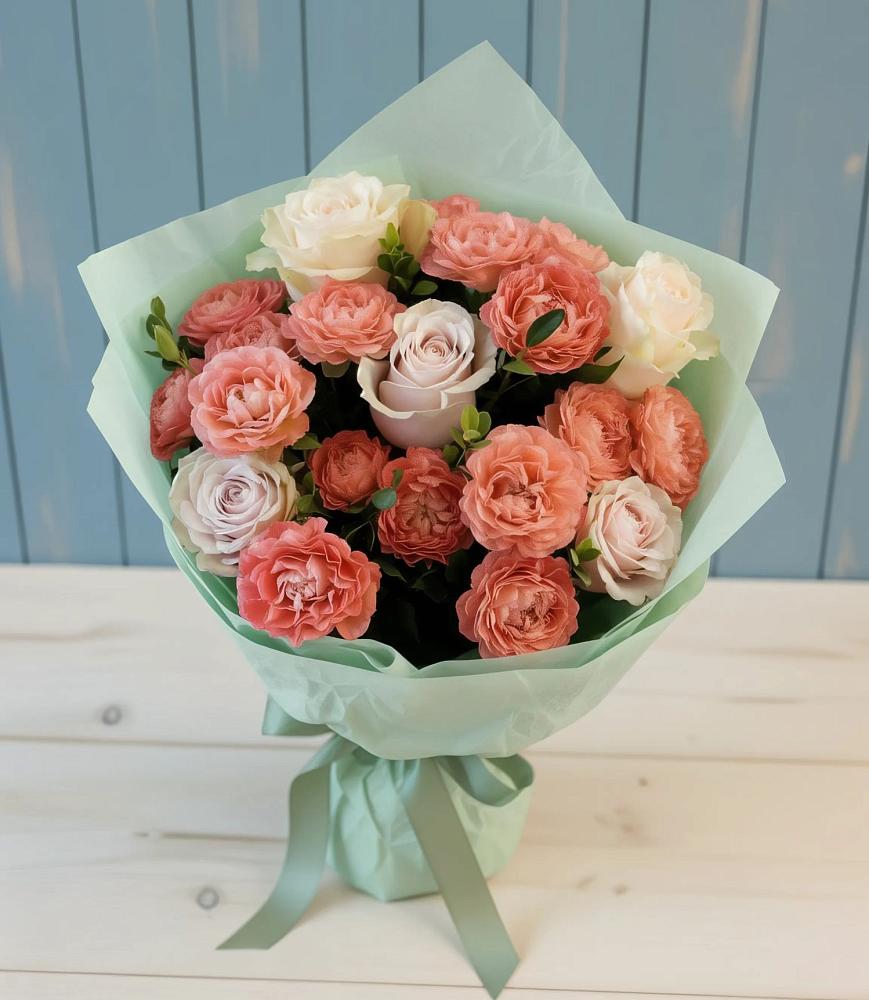 Букет цветов из: Розы в Заволенье