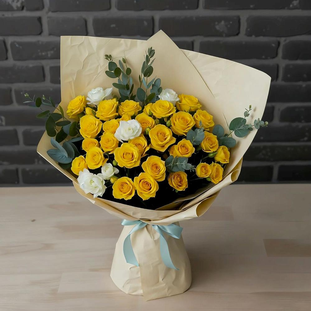 Букет цветов из: Розы в Заволенье