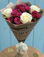 Букет цветов из:  Розы в Заволенье