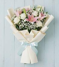 Букет цветов из:  Лилии в Заволенье
