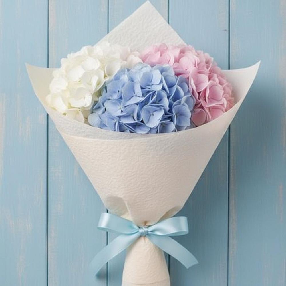 Букет цветов из: Гортензия в Заволенье