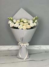 Букет цветов из:  Розы и Лизиантусы #REPLACE_PRED# Заволенье